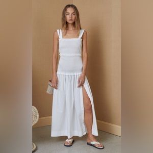 bec + bridge - Minou Midi Dress - Ivory